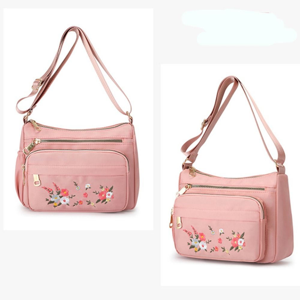 Casual Embroidery Flowers Ladi - Embroidery Kit Pouch recension och pris