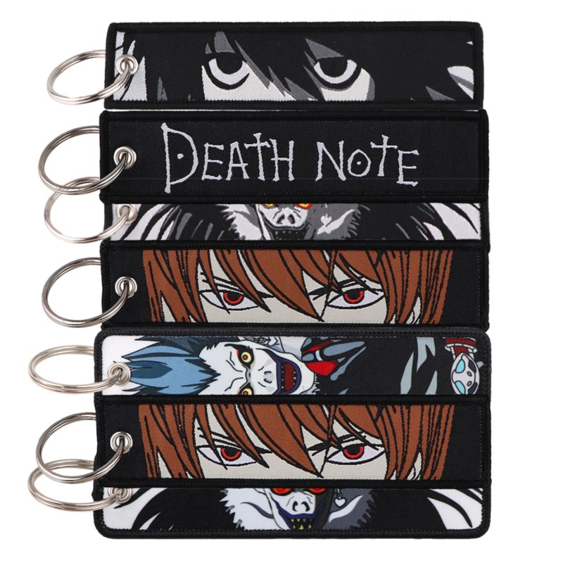 1pcs Cool Dark Mystery Anime P - Embroidery Keychain recension och pris